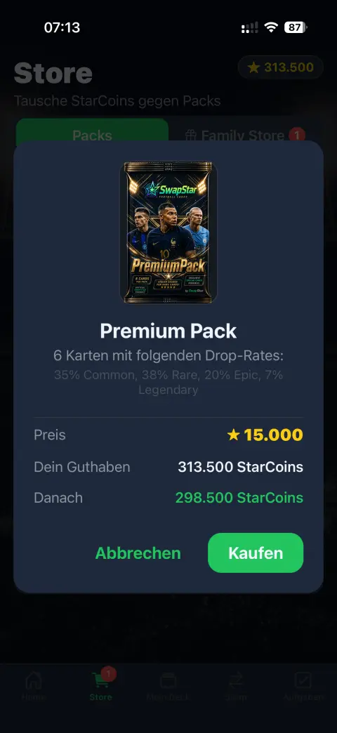 Pack-Reveal Animation