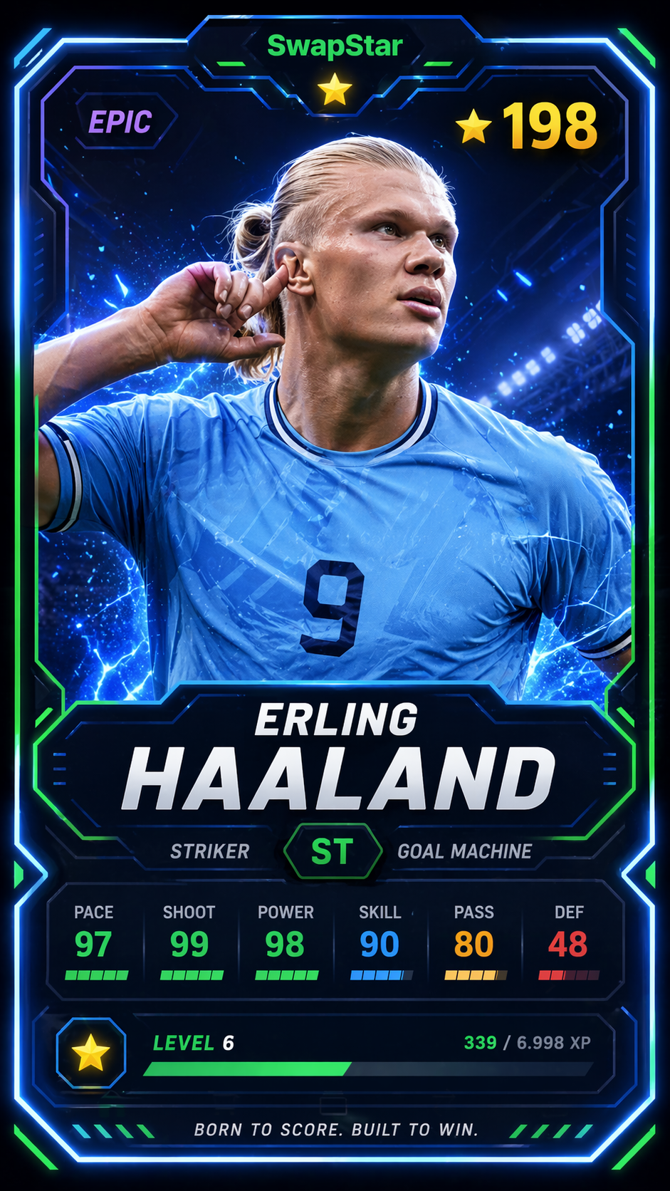 Erling Haaland - Epic Karte